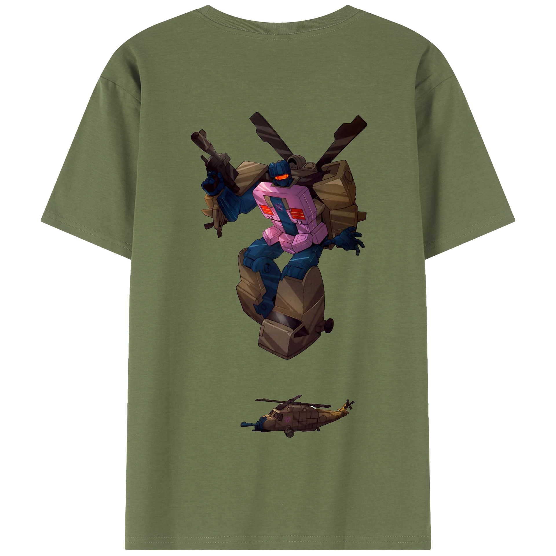（画像用）  綿100％半袖Tシャツ（背面プリント）